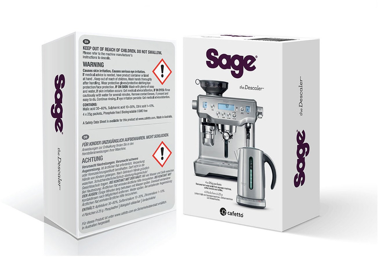 Descaler (4x 25g) Pflegeprodukt von Sage