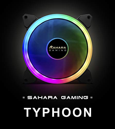 SaharaGaming Typhoon 140 mm ARGB Fan Compatible with Sahara RGB Fan Controller only!!. 55 Setting SaharaGaming Typhoon 140 mm ARGB Fan Compatible with Sahara RGB Fan Controller only!!. 55 Setting von SaharaGaming