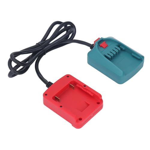 Batterie-Verlängerungskabel-Adapter, Reduziert das Gewicht, 18 V, für Lithium-Batterien der GBA-Serie, Adapter für PBA-Elektrowerkzeuge von Sahgsa