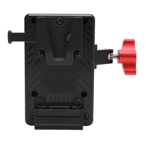 V-Mount-Batterieplatten-D-TAP-Stromversorgungssystem mit Festem 41-mm-Klemmanschluss aus Aluminiumlegierung und Gummi von Sahgsa