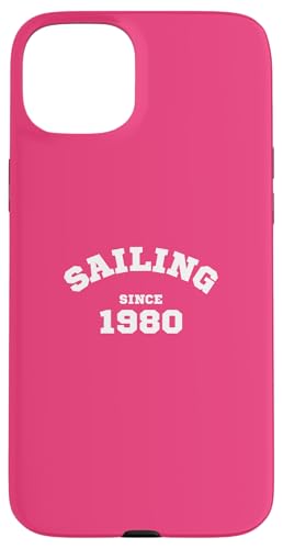 Segeln seit 1980, sportlich Hülle für iPhone 15 Plus von Sailing Stuff