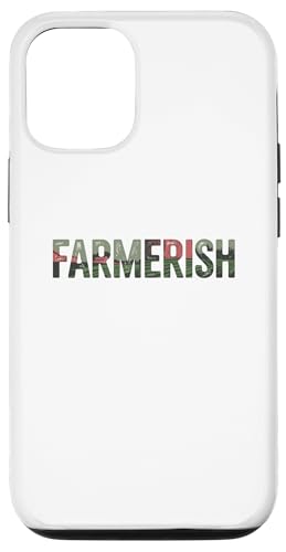 Hülle für iPhone 12/12 Pro Farmerish Lustiger Farmer-Liebhaber Farmerish Farmerish Worker von Sailor Nostalgia Gifts