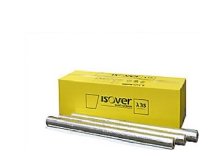 Alu-Röhre 18x20mm, 1,2mtr. - Isover TapeLock Alu2, max. 500°C mit Band von Saint-Gobain Abrasives A/S