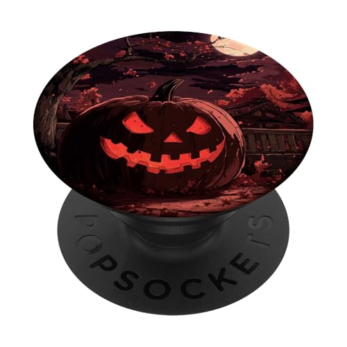 Halloween Spirits: Verzauberter Sakura-Pfad PopSockets mit austauschbarem PopGrip von Sakura Lantern Shadows