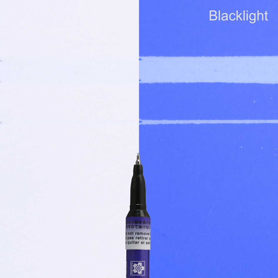 SAKURA Permanent-Marker Pen-Touch UV Extra Fein, uv-blau von Sakura