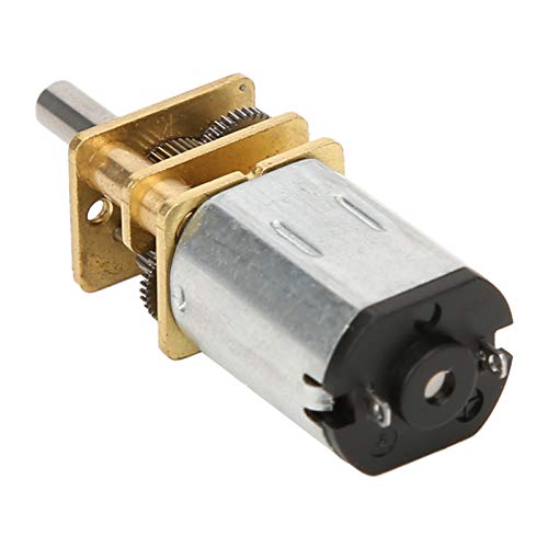 Hochwertiger Getriebemotor GA12-N20 mit Metallgetriebe für Stabile Leistung, 3 V, 15–1000 U/min, Robuster Drehzahlreduzierungsmotor (200RPM) von Saluaqui