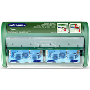 Salvequick® Pflasterspender 1009072 grün Kunststoff von Salvequick®