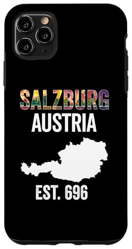 Hülle für iPhone 11 Pro Max Salzburg Österreich Souvenir Männer Frauen Erinnerung Retro Urlaub von Salzburg Austria Souvenir Travel Men Women