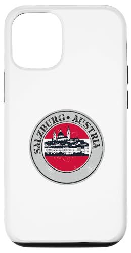 Hülle für iPhone 12/12 Pro Salzburg Österreich Souvenir Männer Frauen Erinnerung Retro Urlaub von Salzburg Austria Souvenir Travel Men Women