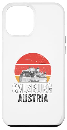 Hülle für iPhone 12 Pro Max Salzburg Österreich Souvenir Männer Frauen Erinnerung Retro Urlaub von Salzburg Austria Souvenir Travel Men Women