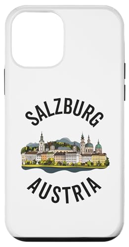 Hülle für iPhone 12 mini Salzburg Österreich Souvenir Männer Frauen Erinnerung Retro Urlaub von Salzburg Austria Souvenir Travel Men Women