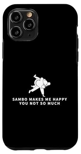 Hülle für iPhone 11 Pro Sambo macht mich glücklich, du bist nicht so lustig Sambo von Sambo Enthusiasts Martial Arts Passion