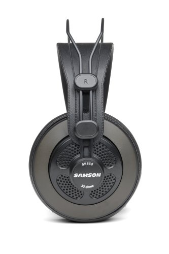 Samson 208983 SR850 Professional Studio Reference Headphones, schwarz von Samson