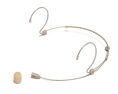 Samson DE60X Unidirektionales Headset-Mikrofon mit Miniatur-Kondensator-Kapsel und Vier Adapterkabeln, kompatibel mit beliebten Funksystemen von Samson