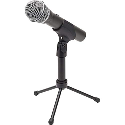 Samson Q2U Aufnahme- und Podcasting-Paket - Dynamisches USB / XLR-Mikrofon mit Zubehör, grau von Samson