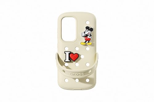 Designed for Samsung SBS Crocs Case für Galaxy S25, Handy-Hülle im ikonischen Crocs-Look, Stoßschutz, inklusive Schraubenzieher für die individuelle Anpassung von Samsung