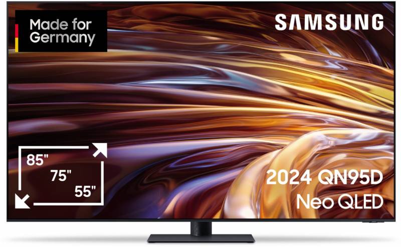 GQ65QN95DAT 163 cm (65") Neo QLED AI TV mit Neural Quantum 4K AI Gen2 Prozessor graphitschwarz / F von Samsung