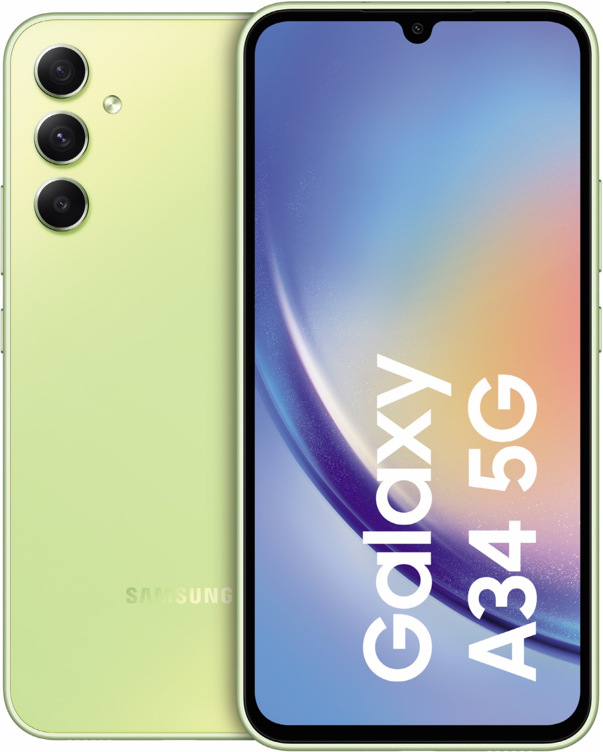 Galaxy A34 5G (128GB) Smartphone awesome lime von Samsung