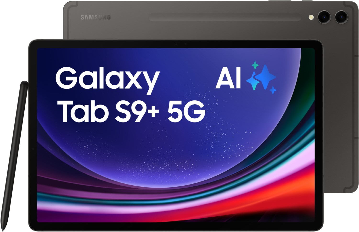 Galaxy Tab S9+ (256GB) 5G Tablet graphit von Samsung