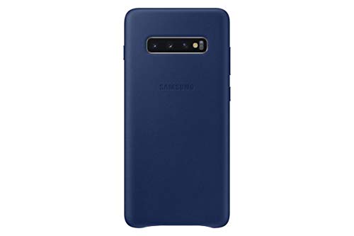 Leather Cover für Galaxy S10+ Marineblau von Samsung