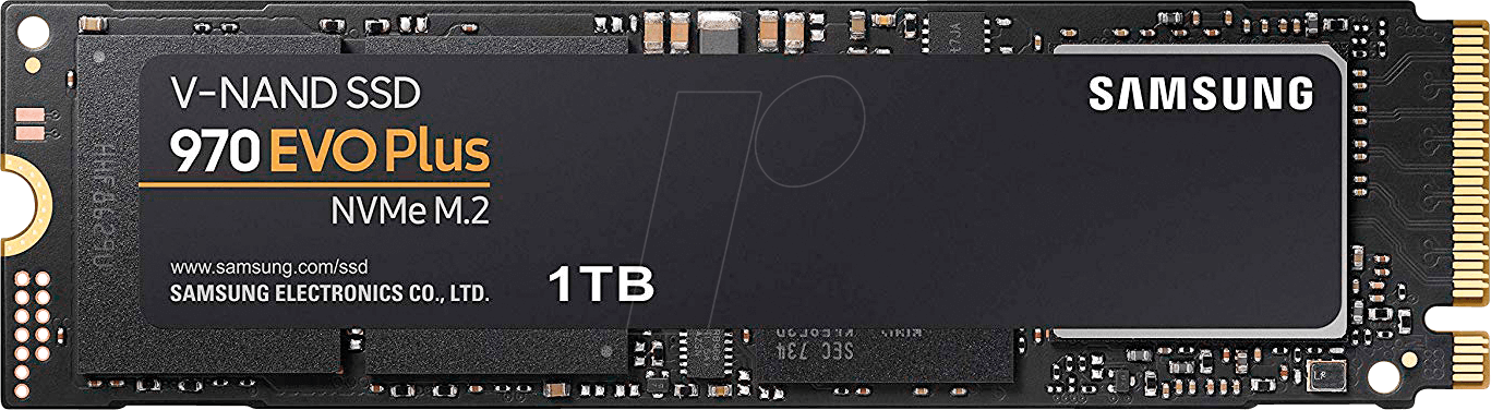 MZ-V7S1T0BW - Samsung SSD 970 Evo Plus 1TB, M.2 NVMe von Samsung