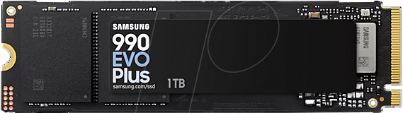 MZ-V9S1T0BW - Samsung SSD 990 EVO Plus 1TB, M.2 NVMe von Samsung