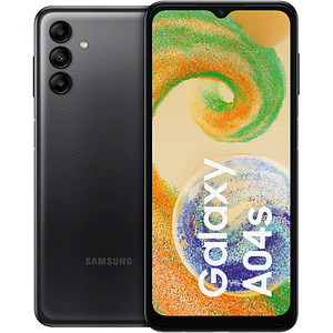 SAMSUNG Galaxy A04s Dual-SIM-Smartphone schwarz 32 GB von Samsung