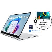 SAMSUNG Galaxy Book5 Pro 360 16" Platin AMOLED Ultra 7 258V 32GB/1TB SSD Win11 Copilot+PC von Samsung