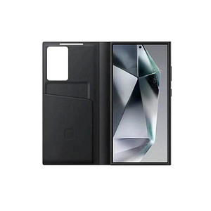 SAMSUNG Smart View Wallet Handyhülle für SAMSUNG Galaxy S24 Ultra schwarz von Samsung