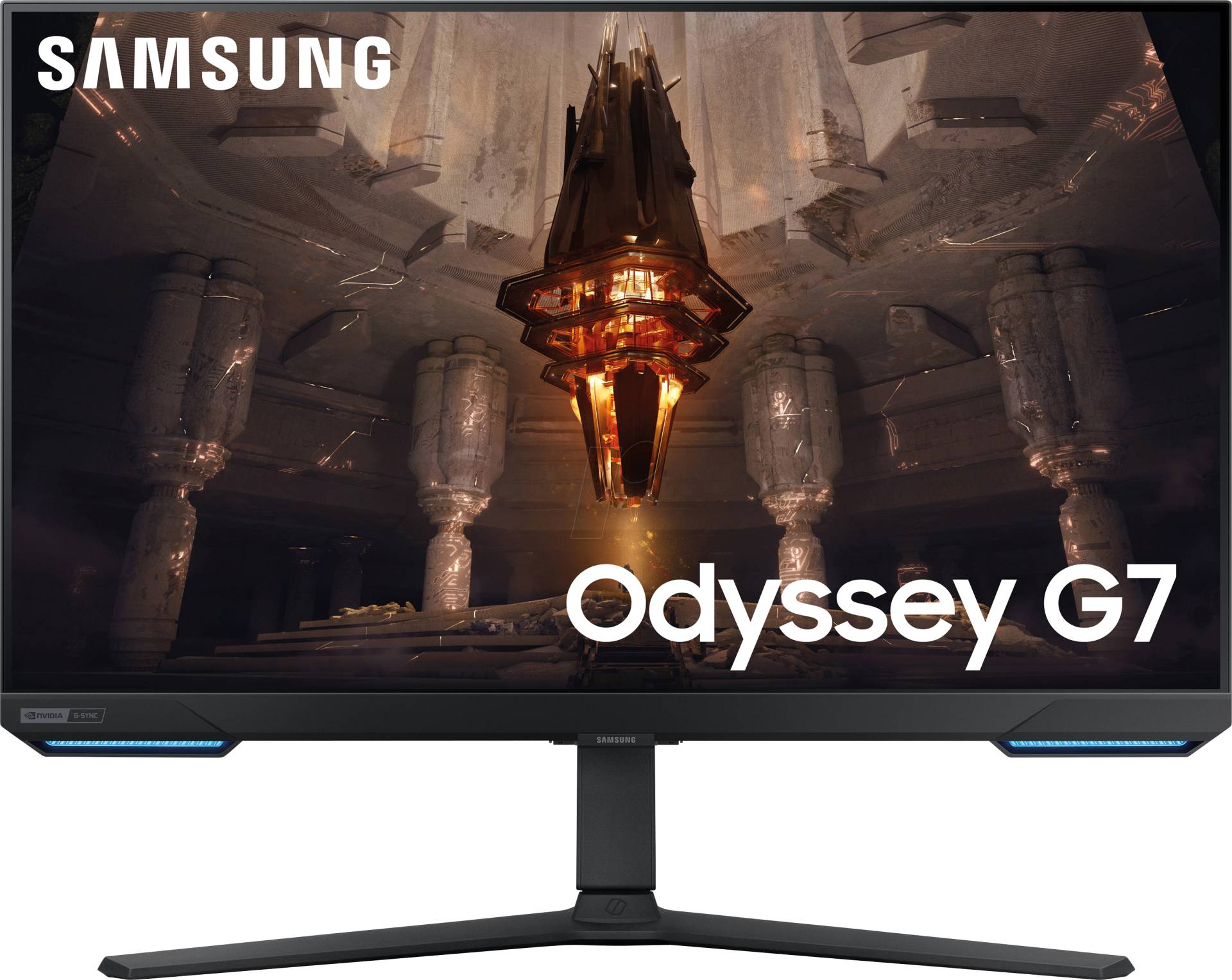 SM S32BG700EU - 80cm Gaming Monitor, 4K, USB, LAN, WLAN, Bluetooth von Samsung