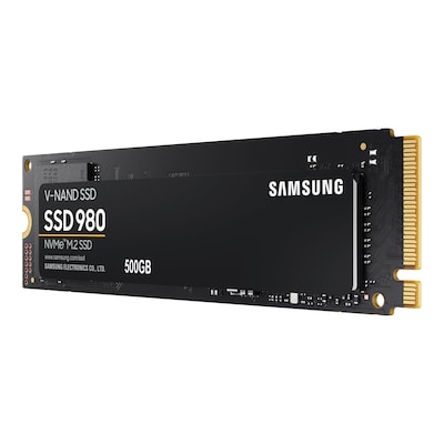 Samsung 980 Interne NVMe SSD 500 GB M.2 2280 PCIe 3.0 V-NAND TLC von Samsung