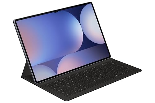 Samsung Book Cover Keyboard Slim EF-DX920 für das Galaxy Tab S10 Ultra | Tab S9 Ultra mit QWERTZ-Tastatur und AI-Taste, Einteilige Tablet-Hülle, schlankes Design, S Pen Fach, Schwarz von Samsung