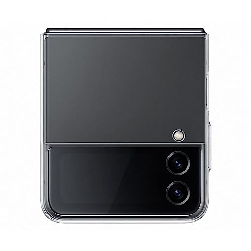 Samsung Clear Slim Cover EF-QF721 für Galaxy Z Flip4 | Smartphone Cover, Handy-Hülle, extra-dünn und griffig, Schutz Case, Transparent von Samsung