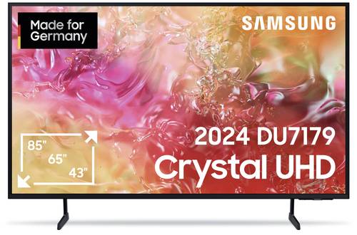 Samsung Crystal UHD 4K DU7179 LED-TV 214cm 85 Zoll EEK G (A - G) CI+, DVB-C, DVB-S2, DVB-T2 HD, WLAN von Samsung
