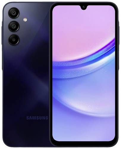 Samsung Galaxy A15 Smartphone 128GB 16.5cm (6.5 Zoll) Blau-Schwarz Android™ 14 Hybrid-Slot von Samsung