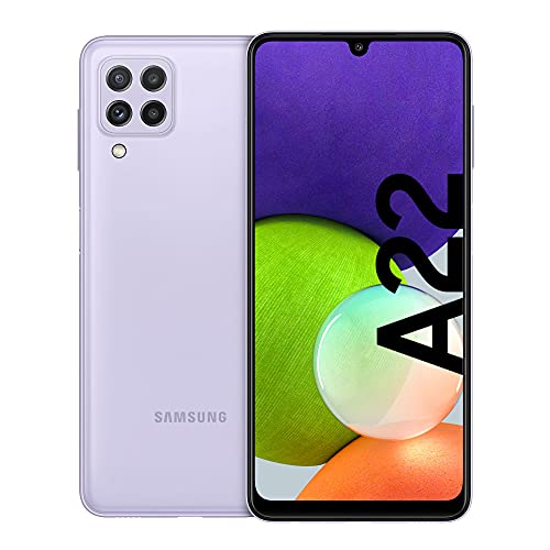 Samsung Galaxy A22 Smartphone 6.4 Zoll 128 GB Android Handy Mobile Violet von Samsung