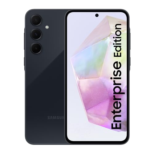 Samsung Galaxy A35 5G Enterprise Edition, Android Smarthone, Business-Handy mit 6 GB RAM / 128 GB, 50-MP-Kamera, Knox, Wasser- und staubeständig gemäß IP67, Schwarz, 3 Jahre Herstellergarantie Samsung Galaxy A35 5G Enterprise Edition, Android Smarthone, Business-Handy mit 6 GB RAM / 128 GB, 50-MP-Kamera, Knox, Wasser- und staubeständig gemäß IP67, Schwarz, 3 Jahre Herstellergarantie von Samsung