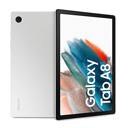 Samsung Galaxy Tab A8 Tablet 25,6 cm (10,5 Zoll) Wi-Fi RAM 4 GB 64 GB Tablet Android 11 Silver [italienische Version] 2022 von Samsung