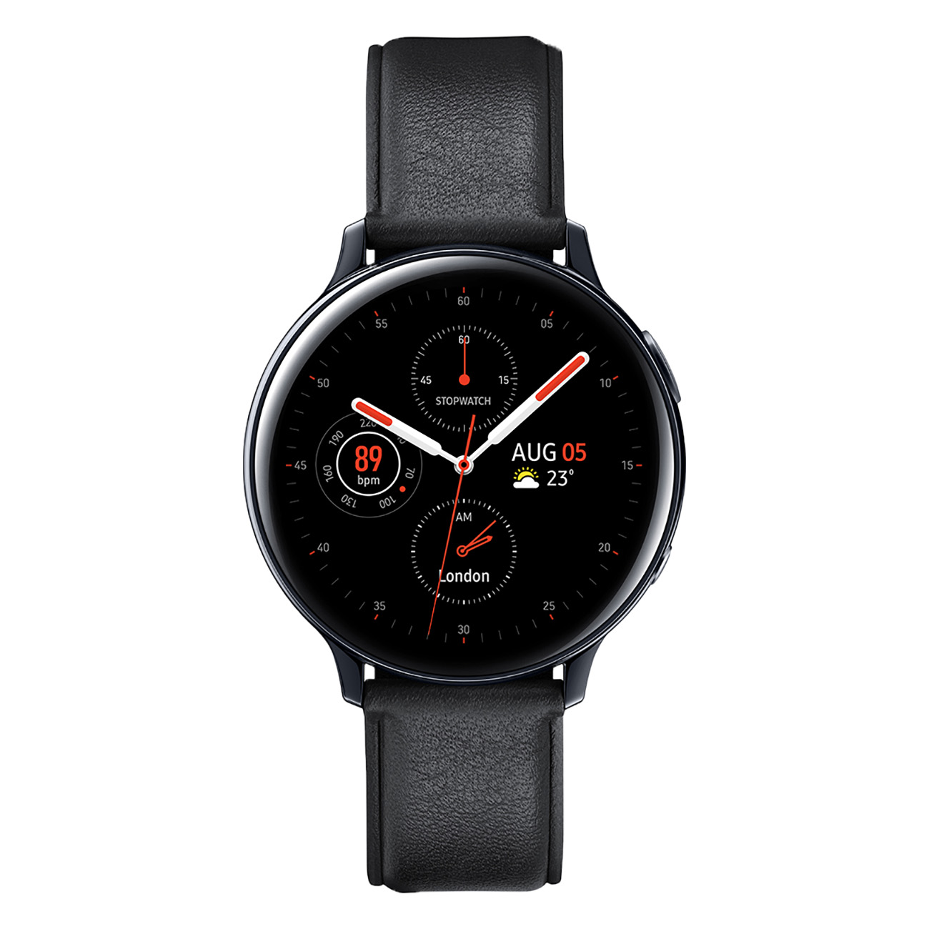 Samsung Galaxy Watch Active 2 schwarz Smartwatch | Bluetooth |Stainless Steel | 40mm von Samsung