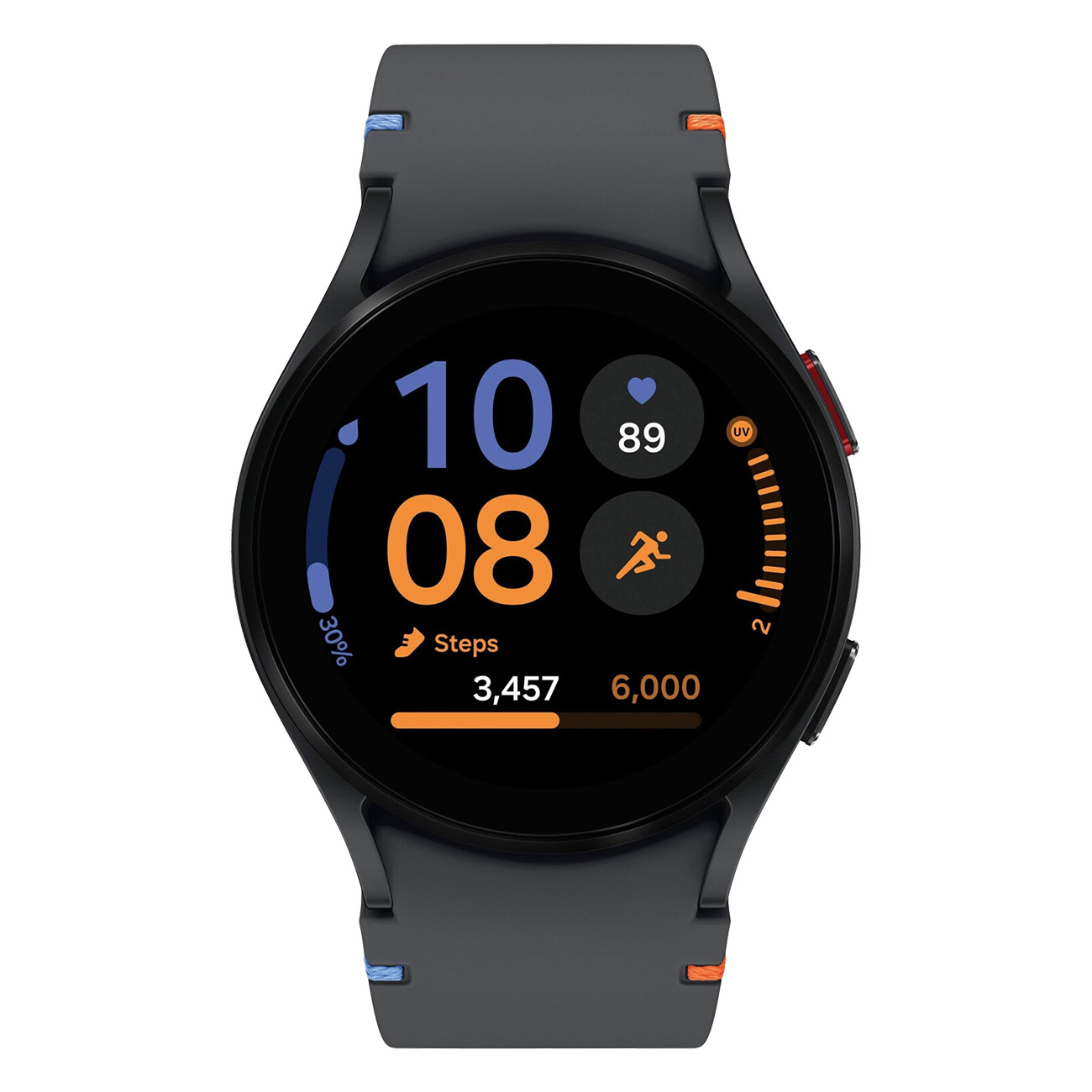 Samsung Galaxy Watch FE Schwarz | Smartwatch | Robustes Display | Intuitive Steuerung ?ber digitale L?nette | 5 ATM | App Ecosystem mit Google Wear OS von Samsung