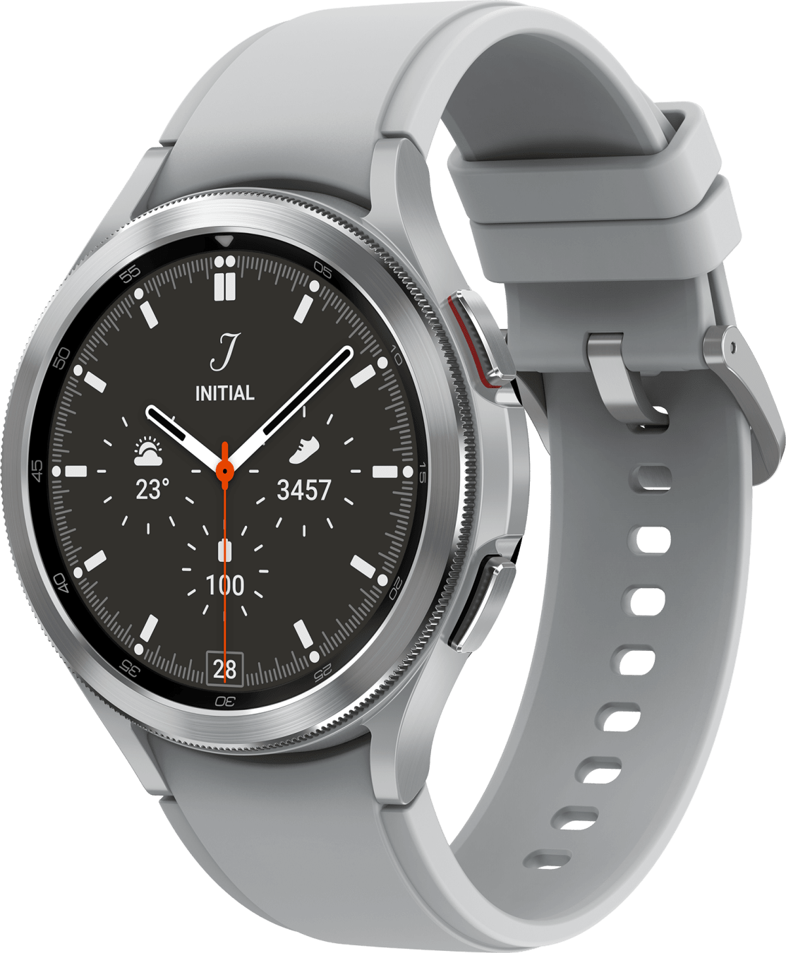 Samsung Galaxy Watch4 Classic LTE Smartwatch, Edelstahlgehäuse, 46 mm von Samsung