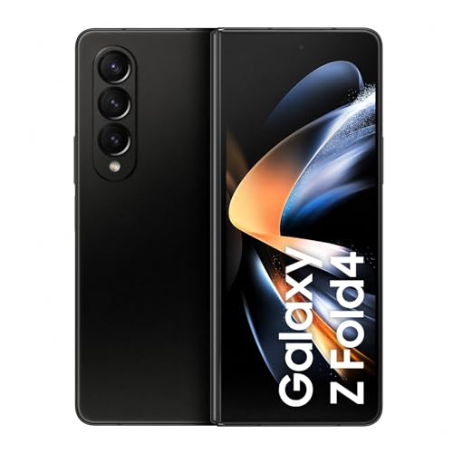Samsung Galaxy Z Fold4 5G Mobiltelefon ohne SIM-Karte Android Klapp-Smartphone 256 GB, Phantom Black Samsung Galaxy Z Fold4 5G Mobiltelefon ohne SIM-Karte Android Klapp-Smartphone 256 GB, Phantom Black von Samsung