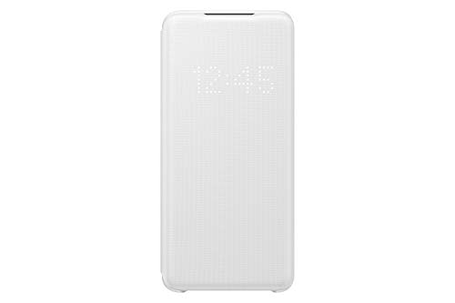 Samsung LED View Smartphone Cover EF-NG980 für Galaxy S20 | S20 5G Handy-Hülle, LED-Anzeige, Kartenhalterung,weiß von Samsung