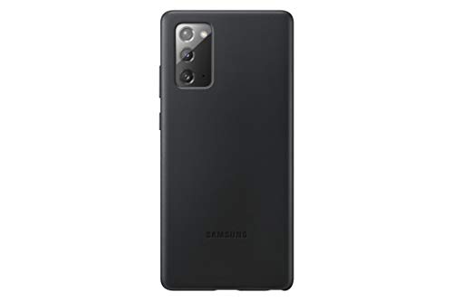 Samsung Leather Smartphone Cover EF-VN980 für Galaxy Note20 Handy-Hülle, echtes Leder, Schutz Case, stoßfest, premium, schwarz Samsung Leather Smartphone Cover EF-VN980 für Galaxy Note20 Handy-Hülle, echtes Leder, Schutz Case, stoßfest, premium, schwarz von Samsung