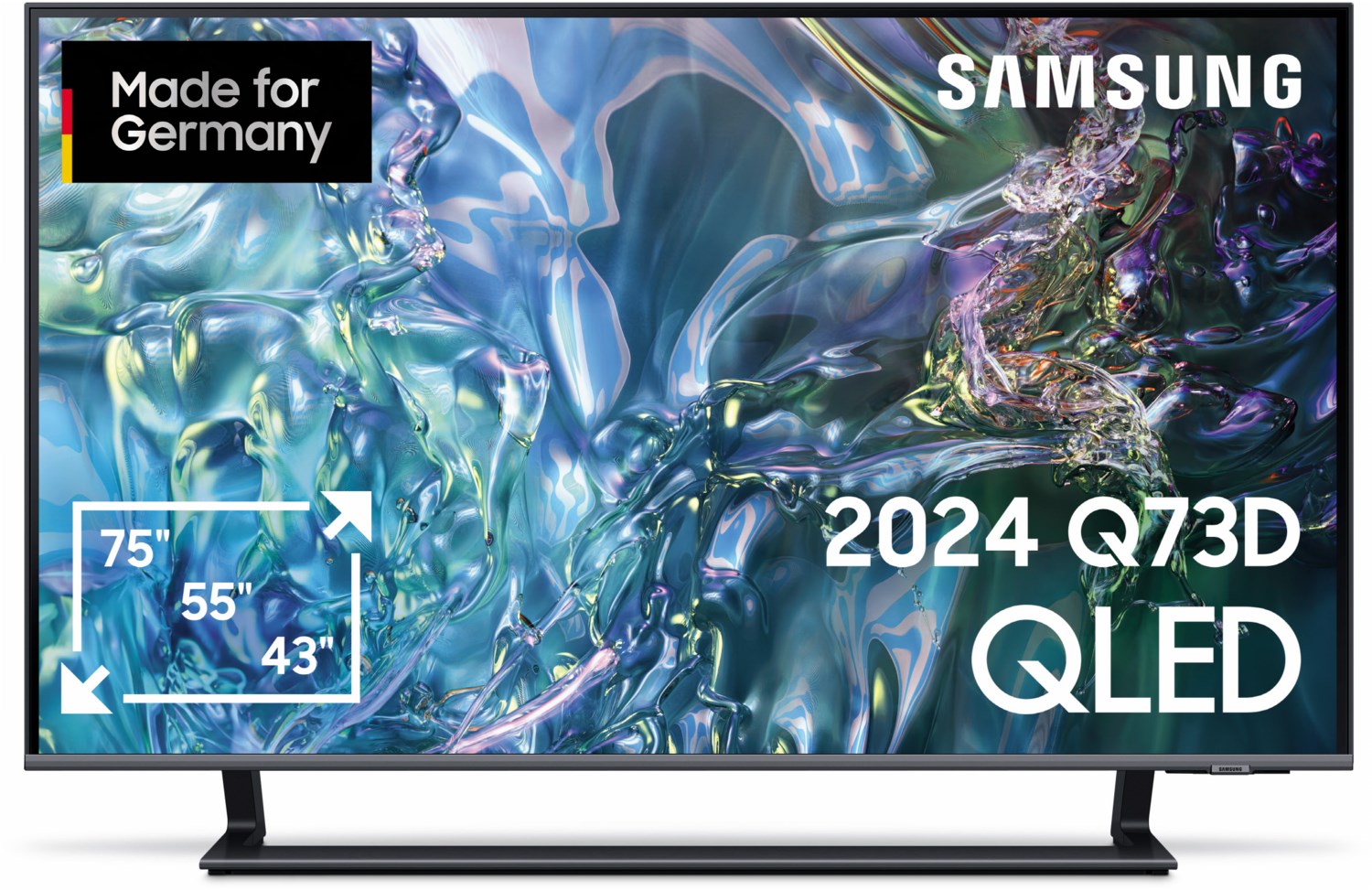 Samsung QLED-TV 50 Zoll (125 cm) UHD 4K Modell 2024 titan grau von Samsung