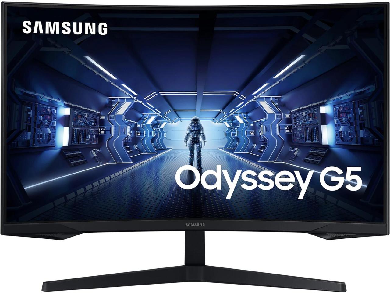 Samsung Odyssey G5 C27G54TQBU Curved Gaming Monitor 68,58cm (27 Zoll) von Samsung