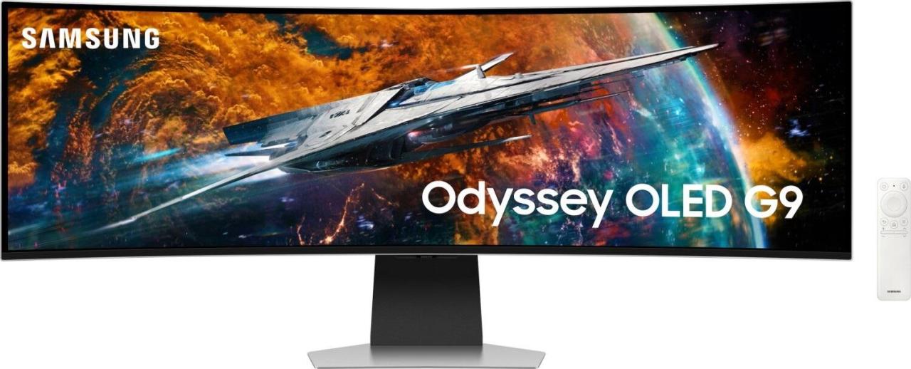 Samsung Odyssey OLED G9 S49CG954SU Smart Gaming Monitor 124cm (49 Zoll) von Samsung