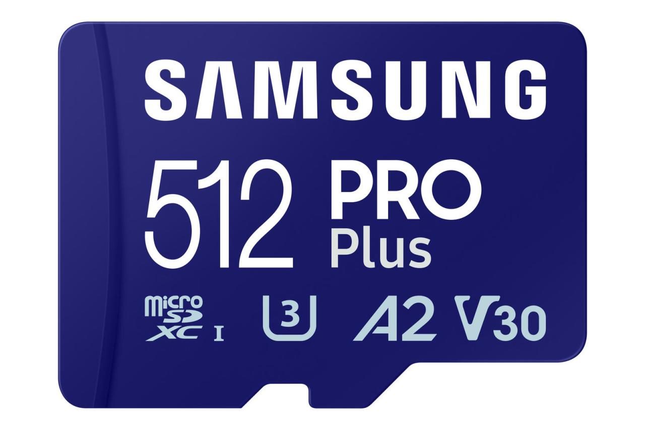 Samsung PRO Plus microSD-Speicherkarte (2023) - 512 GB von Samsung
