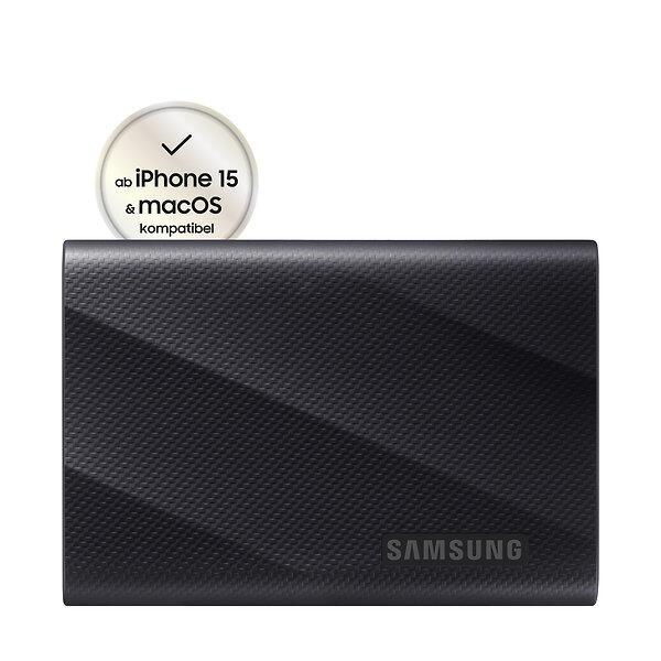 Samsung Portable SSD T9 1TB - Schwarz für PC/Mac von Samsung