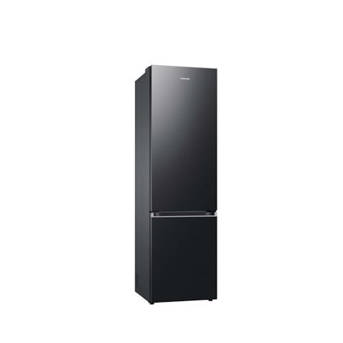 Samsung RB38C607AB1/EF Kühl-Gefrierkombination, 203 cm, 387 l, AI-Kühlschrank mit Gefrierfach, Wifi & AI Energy Mode, Humidity Fresh+, Space Max Technologie, No Frost+, Premium Black Steel von Samsung